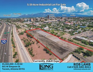 Plus de détails pour 601 W Simpson St, Tucson, AZ - Terrain à vendre