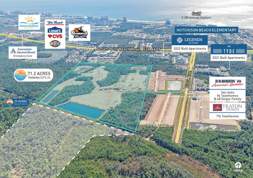 Clara, Panama City Beach, FL for sale - Aerial - Image 2 of 5