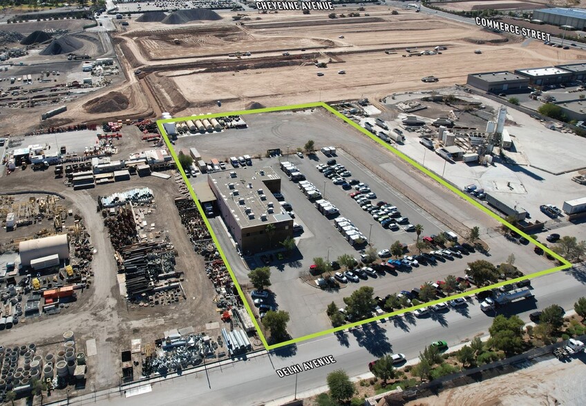 9 W Delhi Ave, North Las Vegas, NV for lease - Aerial - Image 3 of 3
