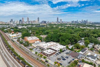 900 Dekalb Ave NE, Atlanta, GA - AERIAL  map view