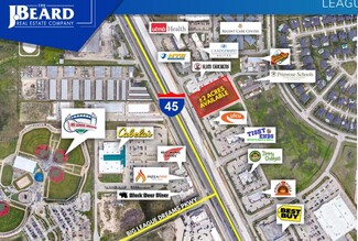 Plus de détails pour SEC I-45 @ Town Center Dr, League City, TX - Terrain à vendre