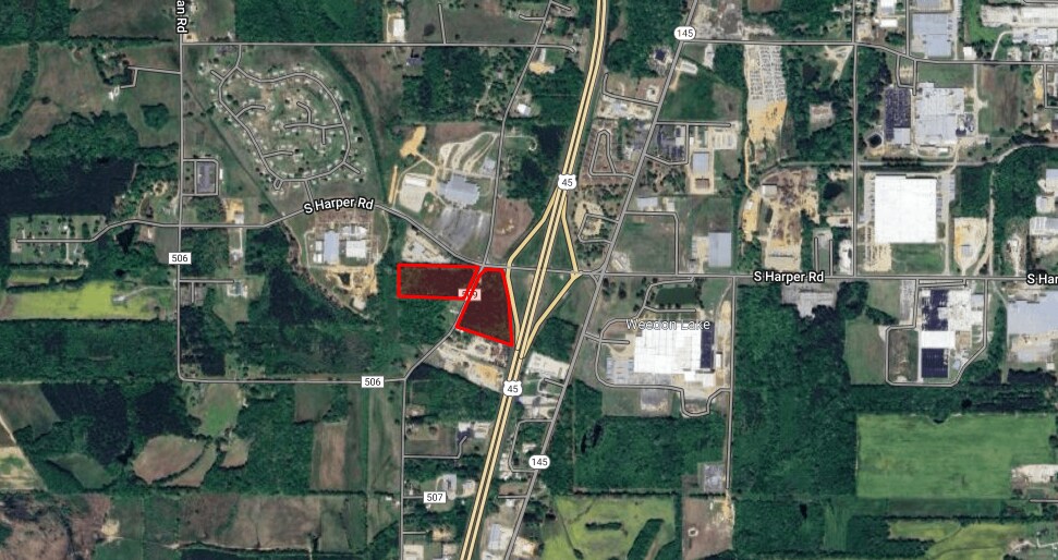South Harper Street, Corinth, MS for sale Aerial- Image 1 of 3