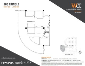 100 Pringle Ave, Walnut Creek, CA for lease Floor Plan- Image 1 of 1