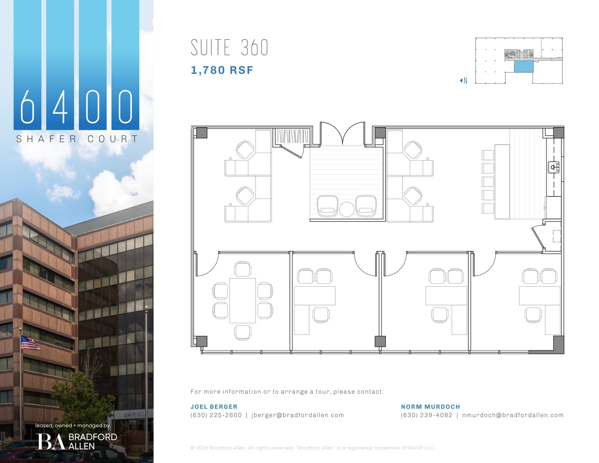 6400 Shafer Ct, Rosemont, IL for lease Site Plan- Image 1 of 1