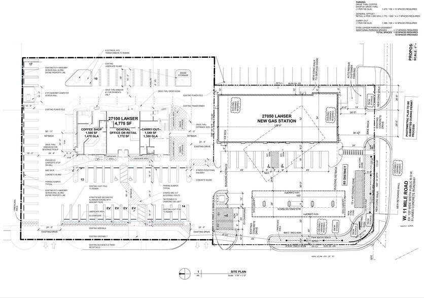 27100 Lahser Rd, Southfield, MI for lease - Building Photo - Image 2 of 3