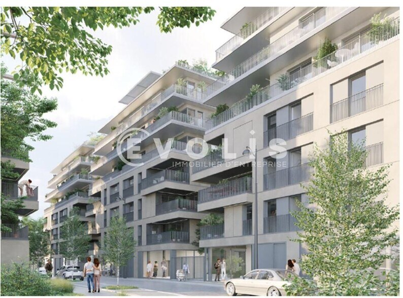 Commerce de détail dans Boulogne-Billancourt à louer - Photo du bâtiment - Image 3 de 4