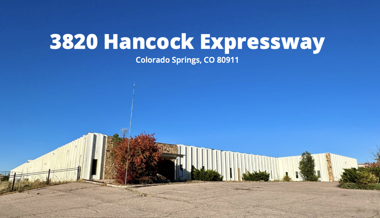 3820 Hancock Expy, Colorado Springs, CO for sale - Building Photo - Image 1 of 10