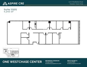 10777 Westheimer Rd, Houston, TX for lease Floor Plan- Image 2 of 10