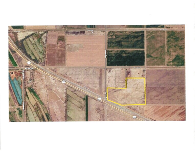 HWY 111 and English Rd., Niland, CA à vendre - Aérien - Image 1 de 2