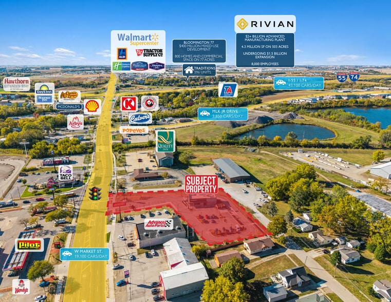 1609 Market st, Bloomington, IL for sale - Building Photo - Image 3 of 5