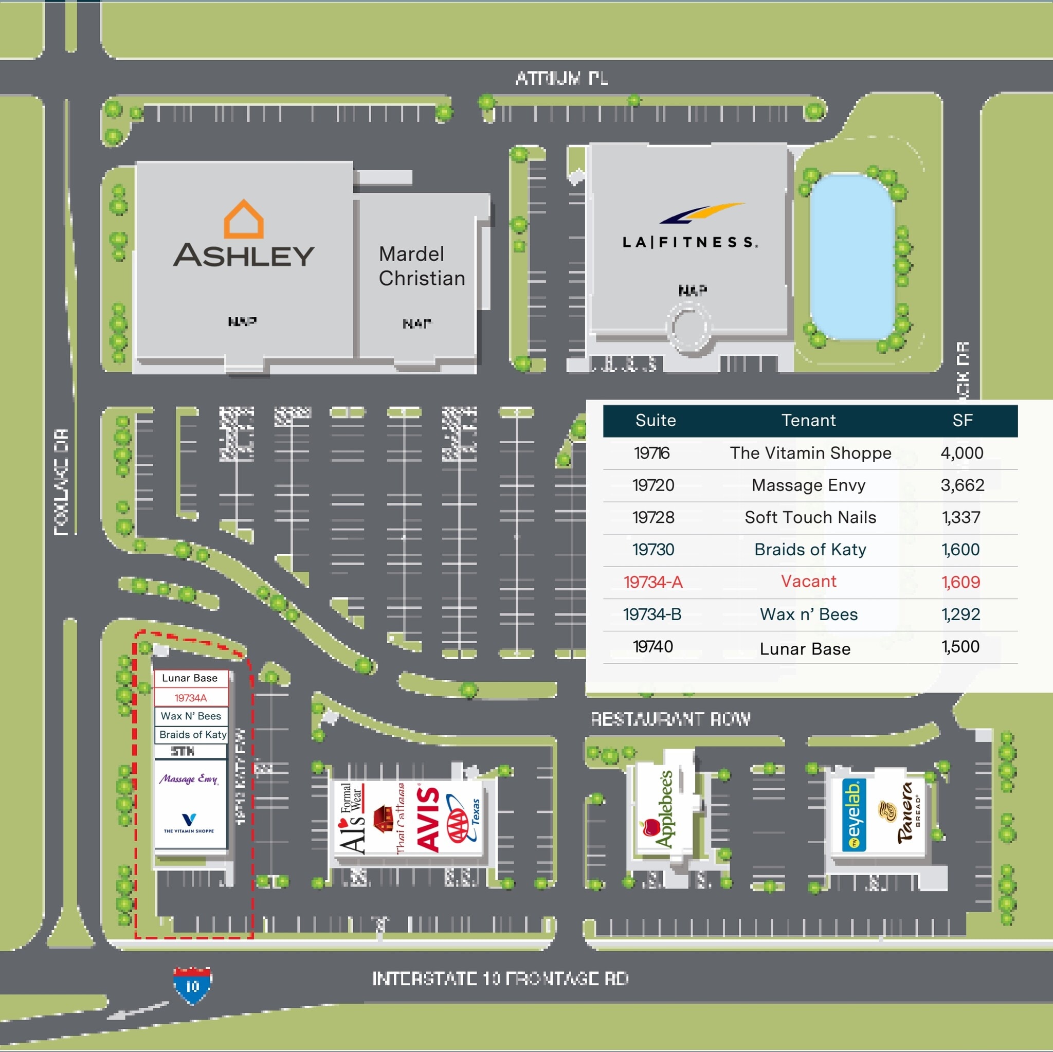 19610-19740 Katy Fwy, Houston, TX for lease Site Plan- Image 1 of 17