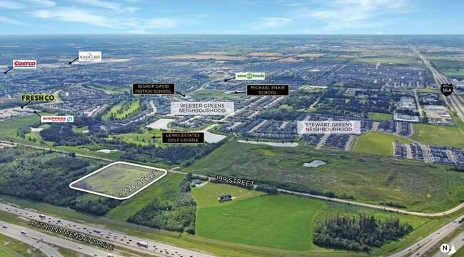 Plus de détails pour 9403 199 St NW, Edmonton, AB - Terrain à vendre