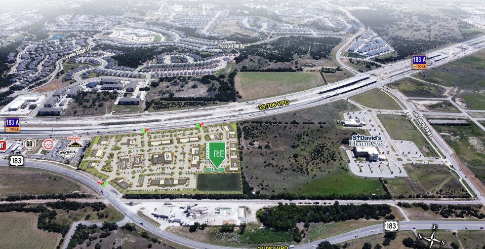 10861 US-183A, Leander, TX à louer - Photo du bâtiment - Image 2 de 8