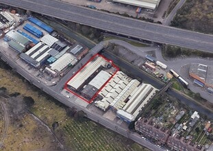 Moor Ln, Birmingham, WMD - Aérien Vue de la carte