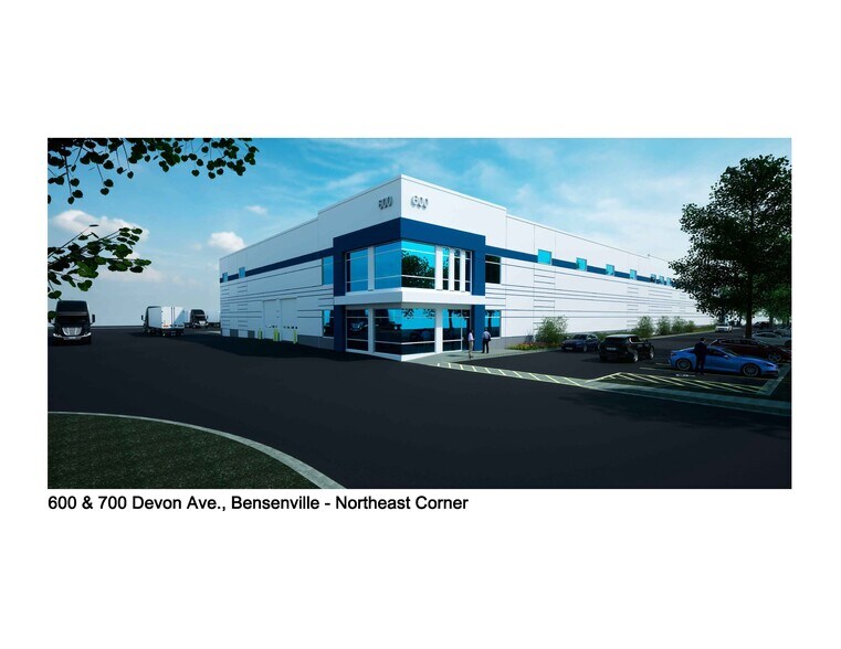 600-700 Devon Ave, Bensenville, IL à louer - Photo du bâtiment - Image 3 de 4
