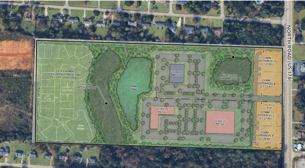 North Rd, Orangeburg, SC for sale - Building Photo - Image 3 of 6