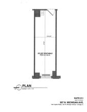 307 N Michigan Ave, Chicago, IL for lease Site Plan- Image 1 of 1