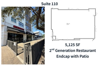 4123 Cedar Springs Rd, Dallas, TX à louer Plan d’étage- Image 2 de 2