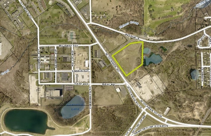4100 4100A W Dickman Road, Springfield, MI à vendre - Aérien - Image 3 de 6