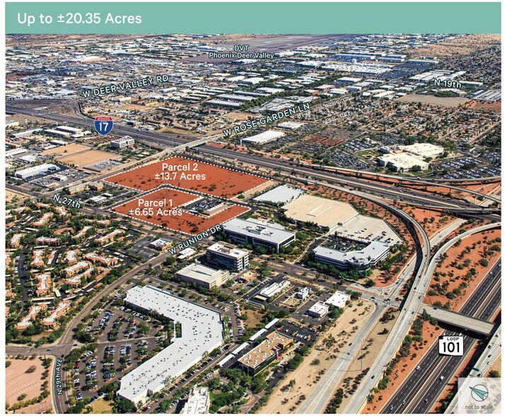 SWC I-17 & Rose Garden Ln, Phoenix, AZ à louer - Aérien - Image 1 de 2