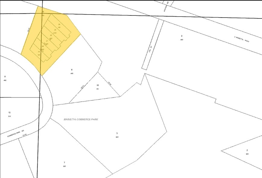 483 Commerce Park Dr SE, Marietta, GA for lease - Plat Map - Image 3 of 5