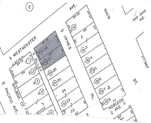 120 Westminster Ave, Venice, CA à vendre - Plan cadastral - Image 2 de 30