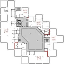 9191 Towne Centre Dr, San Diego, CA à louer Plan d’étage- Image 1 de 1