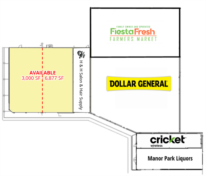 1409 N Dupont Hwy, New Castle, DE à louer - Plan d’étage - Image 3 de 3