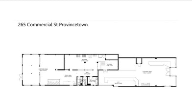 265 Commercial St, Provincetown, MA à louer Plan d’étage- Image 1 de 8