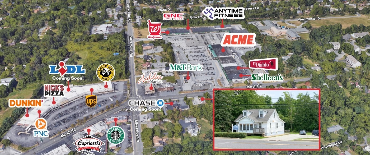 1809 Marsh Rd, Wilmington, DE à vendre Photo principale- Image 1 de 6