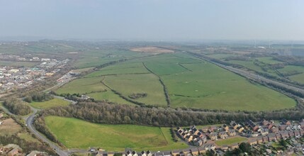 A4229, Pyle, MGN - Aerial  map view
