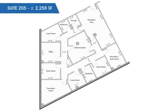 4106 W Lake Mary Blvd, Lake Mary, FL for lease Floor Plan- Image 1 of 13
