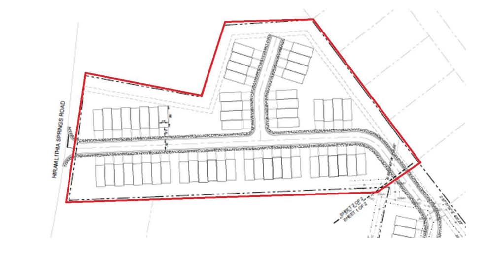 4440 Brownsville Rd SW, Powder Springs, GA à vendre - Plan de site - Image 1 de 1