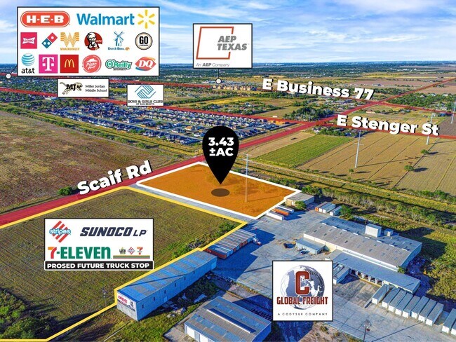 Plus de détails pour 2565 E Expressway 83, San Benito, TX - Terrain à vendre