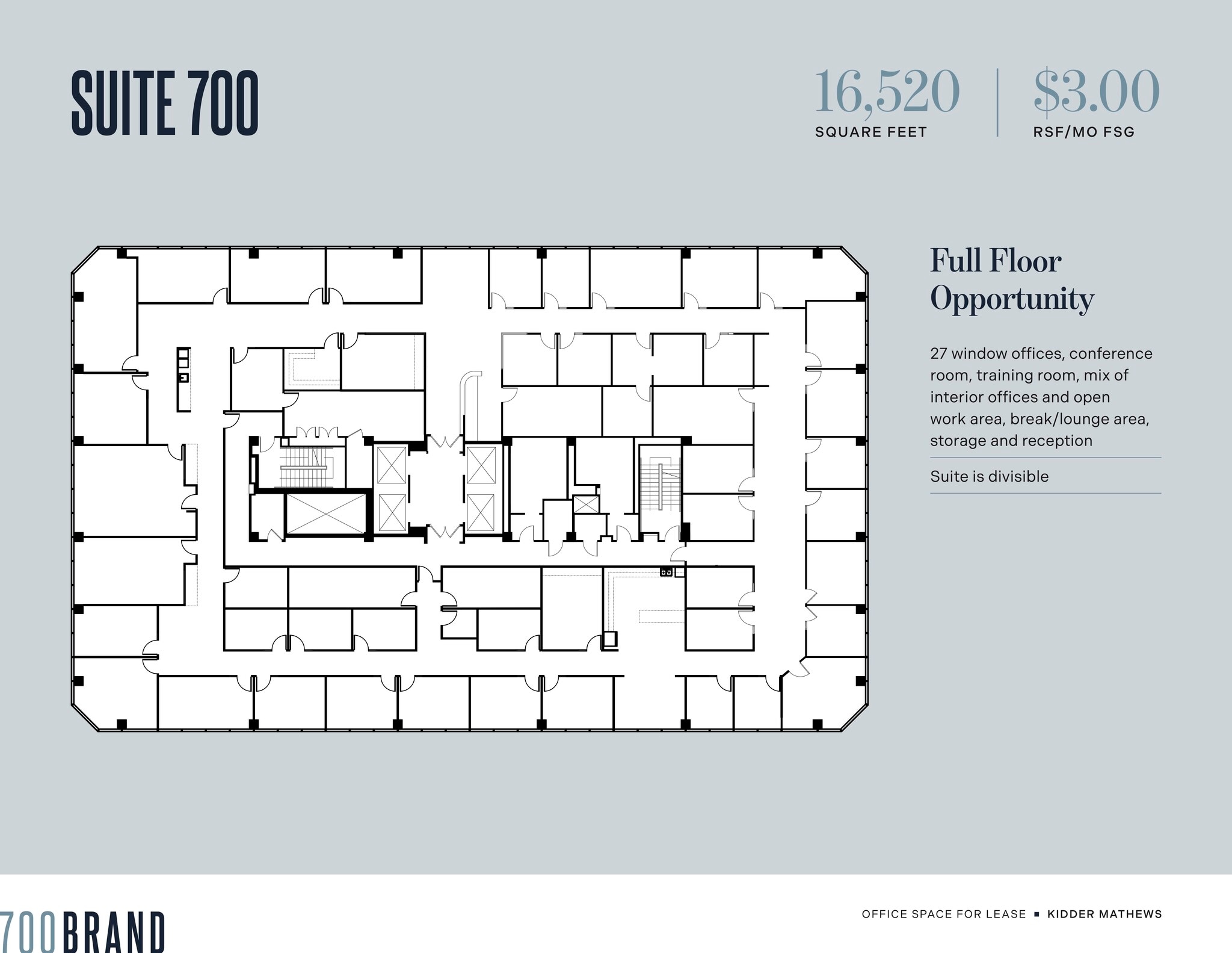 700 N Brand Blvd, Glendale, CA for lease Floor Plan- Image 1 of 1