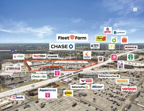 N96 W18200 County Line Rd, Germantown, WI - Aérien  Vue de la carte - Image1