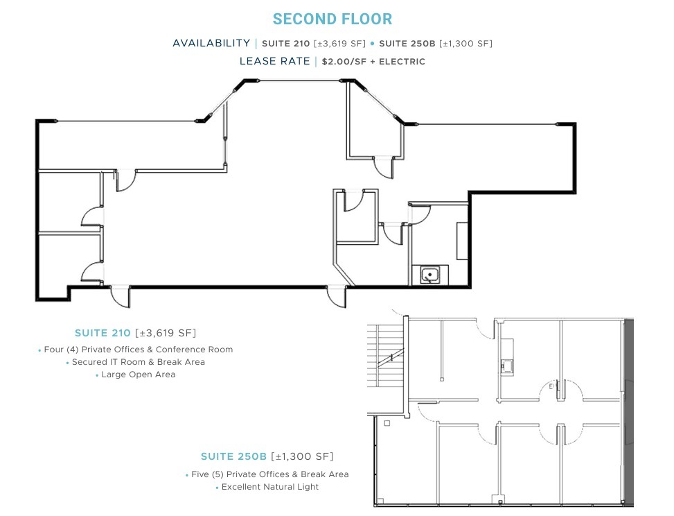 4747 Morena Blvd, San Diego, CA à louer Plan d’étage- Image 1 de 1