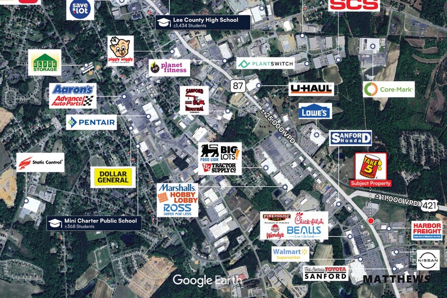 3209 NC 87 S, Sanford, NC à vendre - Photo du bâtiment - Image 3 de 3