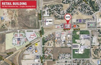 1108 Yellowstone Hwy, Douglas, WY - Aérien  Vue de la carte - Image1