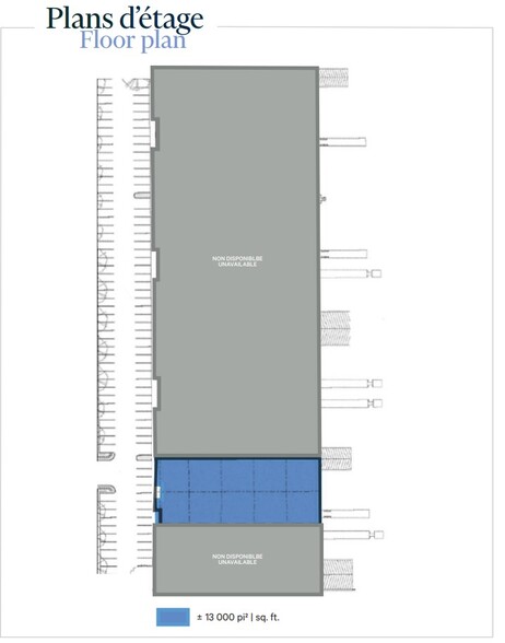 3600 Rue F.-X.-Tessier, Vaudreuil-dorion, QC for lease - Floor Plan - Image 2 of 3