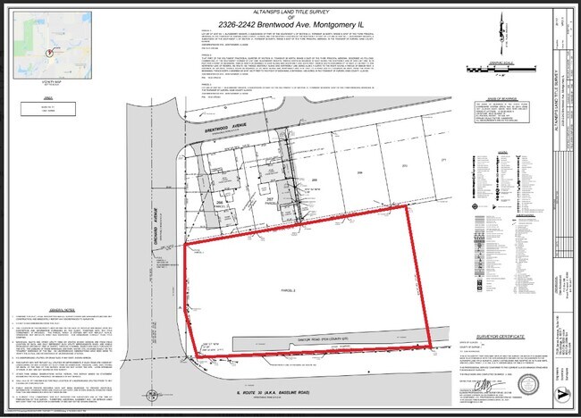 Plus de détails pour 2242 Brentwood Ave, Montgomery, IL - Terrain à vendre