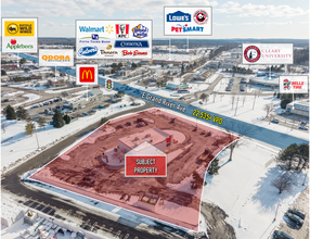 3667 E Grand River Ave, Howell, MI - AERIAL  map view - Image1