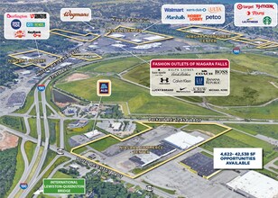 6001-6005 Porter Rd, Niagara Falls, NY - Aérien  Vue de la carte