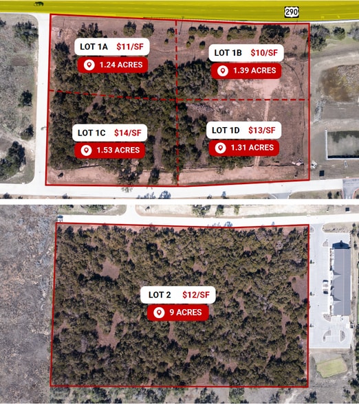SWC Of US 290 & Sawyer Ranch Rd, Austin, TX à vendre - Photo du bâtiment - Image 2 de 30
