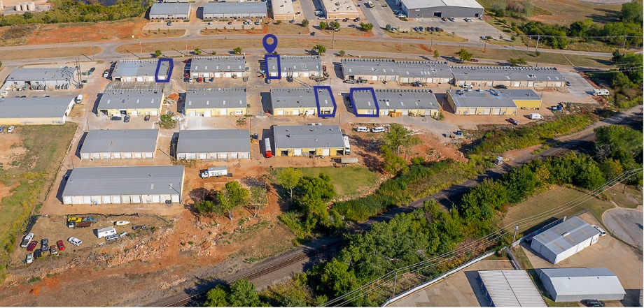 8001 N Classen Blvd, Oklahoma City, OK for lease Aerial- Image 1 of 2