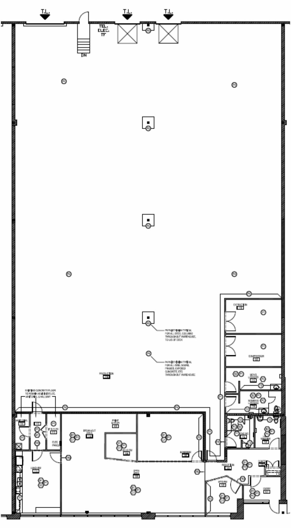 3550 Laird Rd, Mississauga, ON à louer Plan d’étage- Image 1 de 4