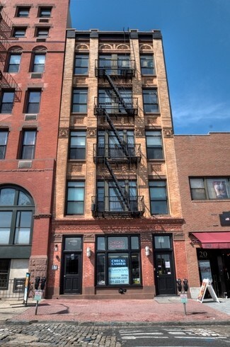 Plus de détails pour 22 Hudson Pl, Hoboken, NJ - Bureau, Bureau/Commerce de détail à louer