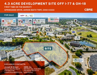 Plus de détails pour 153 Springside Dr, Akron, OH - Terrain à vendre