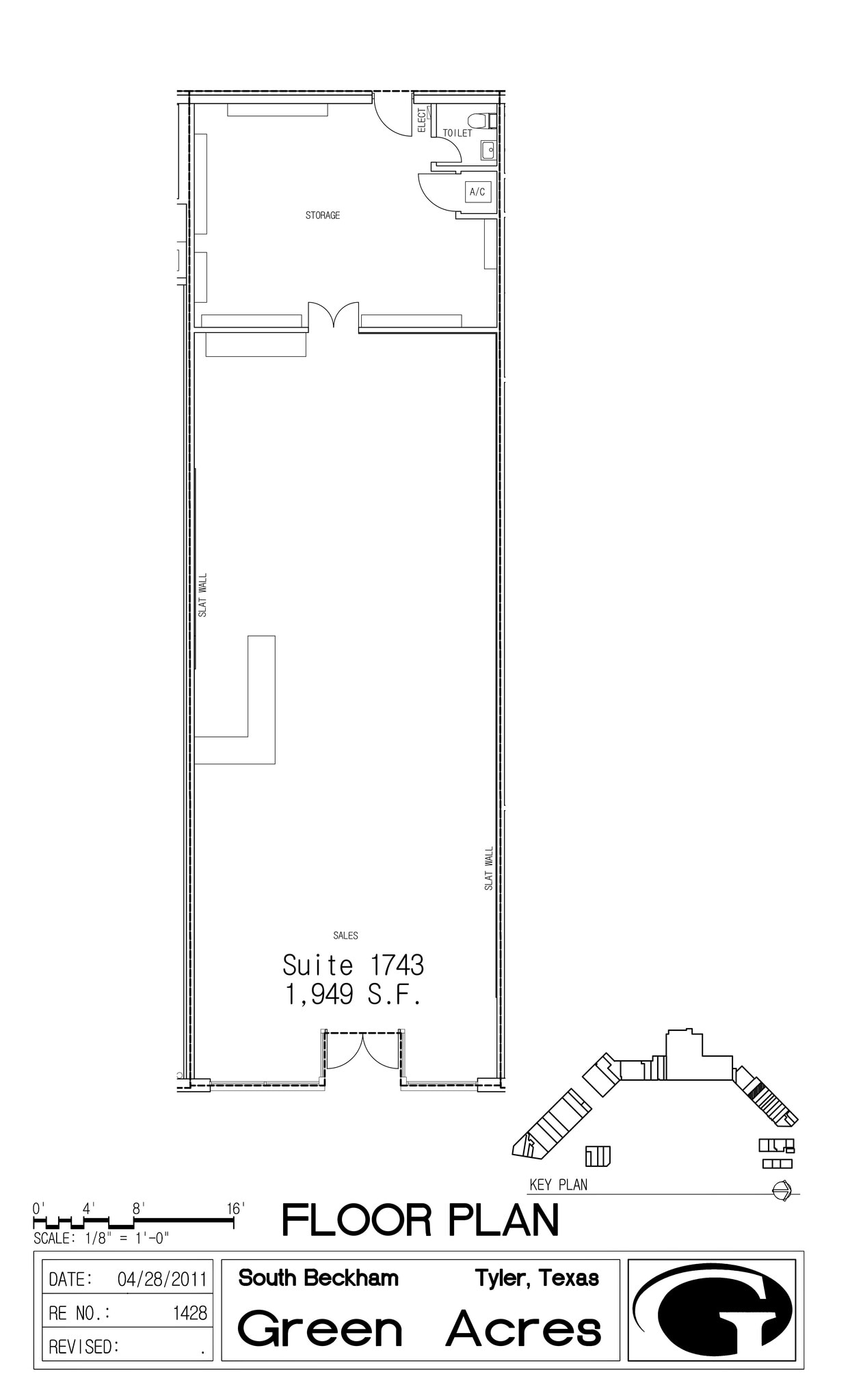 1700-1880 Troup Hwy, Tyler, TX à louer Plan de site- Image 1 de 1