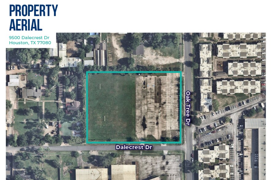 9500 Dalecrest Dr, Houston, TX à vendre - Photo du bâtiment - Image 2 de 5